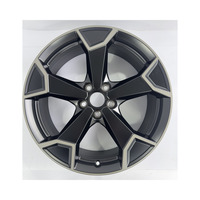 7x19 5x112 57.1 ET43 Black matt/gray quarz